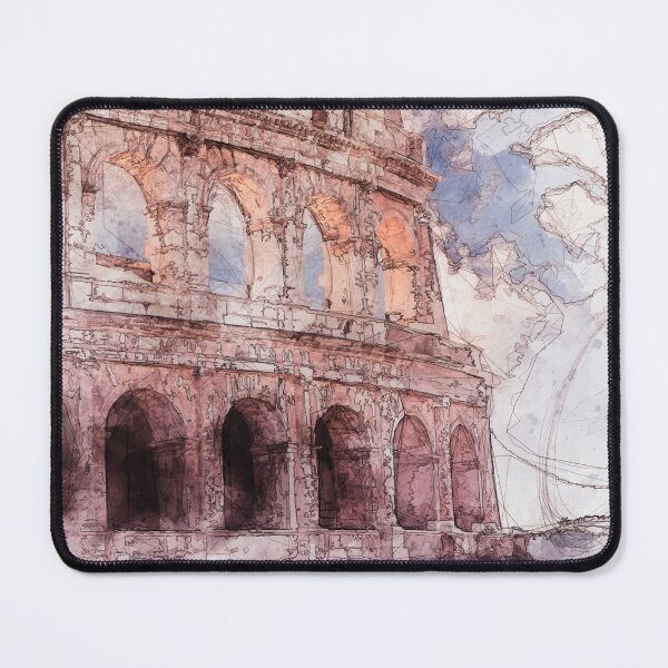 Item preview, The Colosseum Sketch designed and sold by 1024bytesdesign.