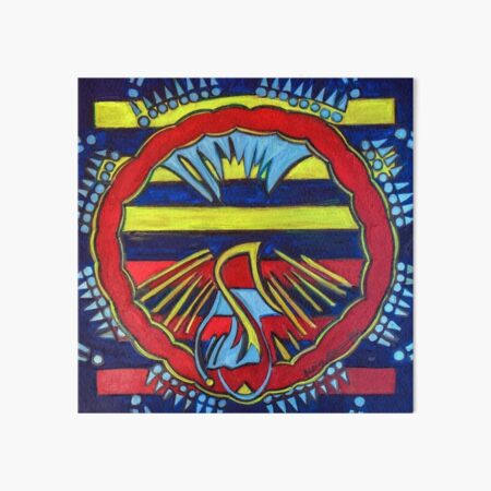 Hexagram 13: T'ung Jên (Fellowship) Art Board Print