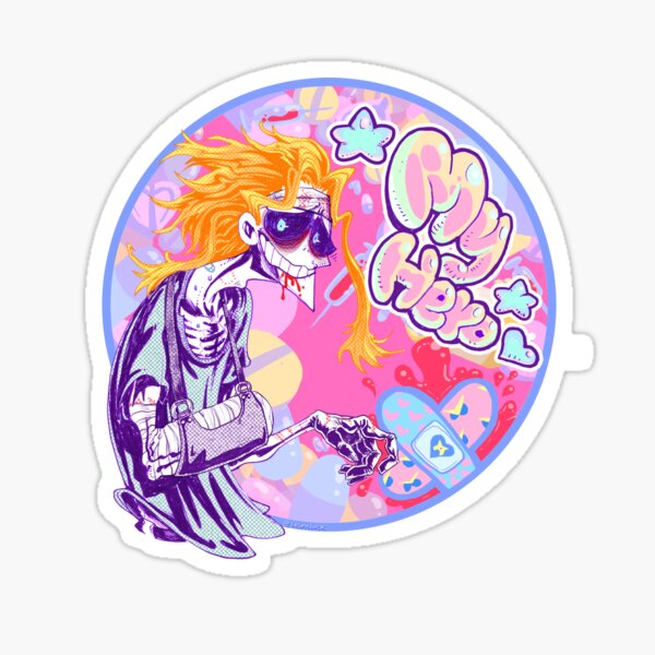 All Might candy pillz Sticker