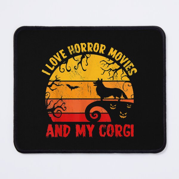 Item preview, I Love Horror Movies And My Corgi Dog Lover Scary Horror designed and sold by BrennaEirlys.