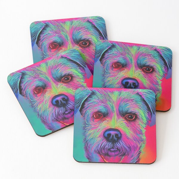 Item preview, Abstract Dog Contemporary Modern Artwork designed and sold by davidelder.