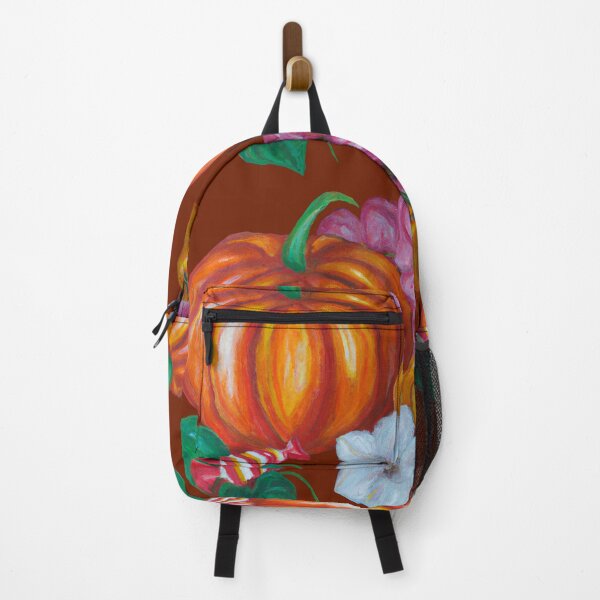 Item preview, Pumpkin and flower painting designed and sold by Elnica.