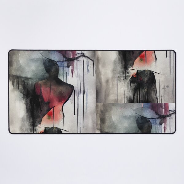 Item preview, unique special imagenary silhouette of a woman in fall season in a abstract fashion designed and sold by SpaiDox.