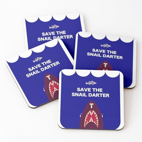 Item preview, SAVE THE SNAIL DARTER- VINTAGE REMAKE designed and sold by Cmose.