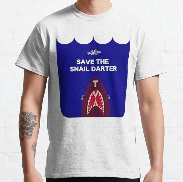 Item preview, SAVE THE SNAIL DARTER- VINTAGE REMAKE designed and sold by Cmose.