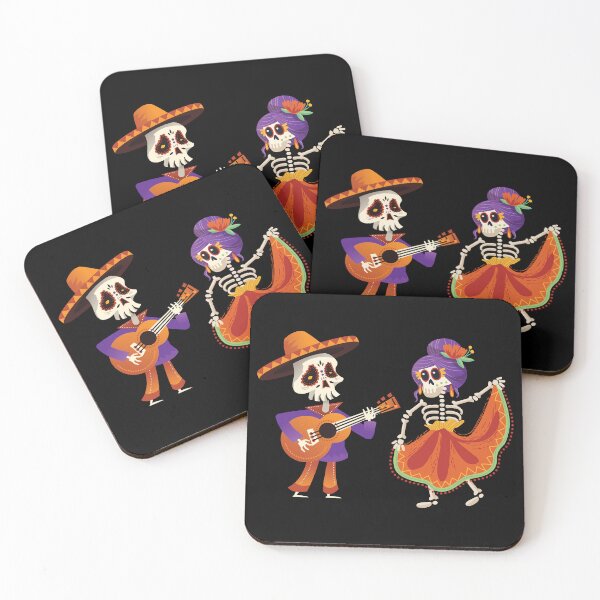 Item preview,  Ballet Folklorico Skeleton Sugar Skull Day Of The Dead designed and sold by Med ing.