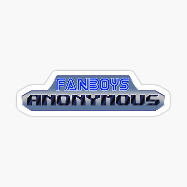 Fanboys Anonymous (Sega Genesis version) Sticker