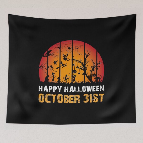 Artikelvorschau, Fröhliches Halloween am 31. Oktober entworfen und verkauft von AdventArt.