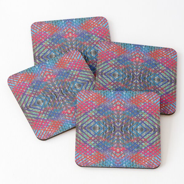 Item preview, abstract geometric multicolored pattern designed and sold by ErhanArt.