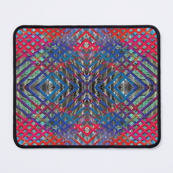 Item preview, abstract geometric multicolored pattern designed and sold by ErhanArt.