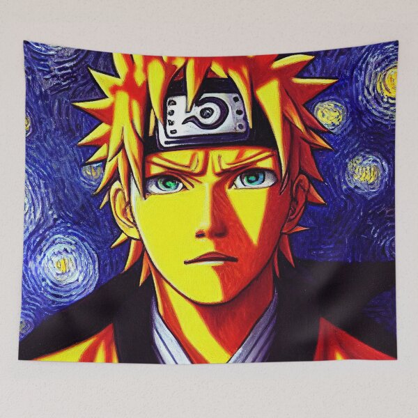 Item preview, A shinobi under the stars designed and sold by Jada-Art-Shop.