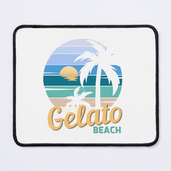 Item preview, Gelato Beach - Retro Sunset, Video Gamer designed and sold by Sun Sand & Sea Art.