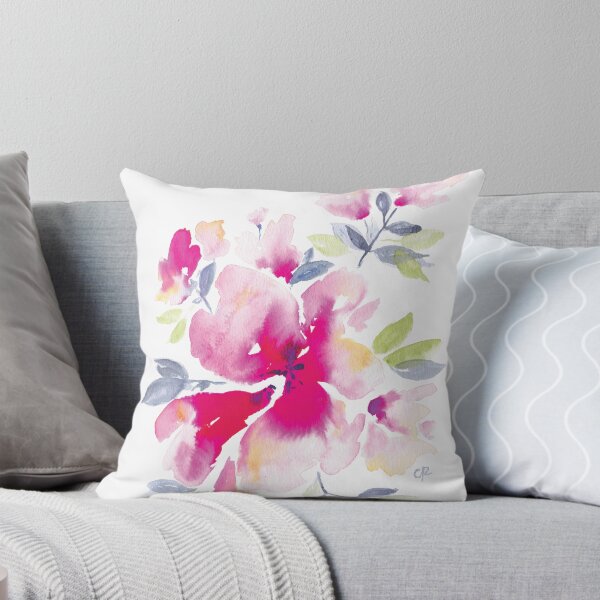 Item preview, Floral Watercolor Pink designed and sold by christierenfro.