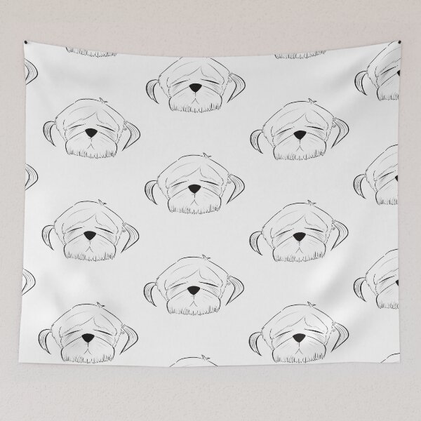 Item preview, Sleeping Shih Tzu designed and sold by alizzadanika.