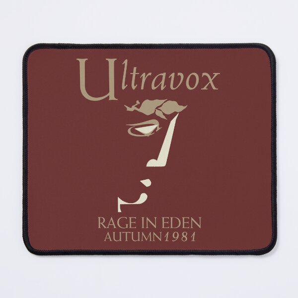 Item preview, 'Rage In Eden' Festival Face (Red) designed and sold by Only Japan, Bowie, New Order, Ultravox.