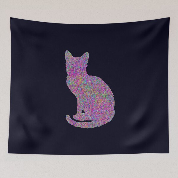 Item preview, Speckle Kitty Silhouette designed and sold by Amanda1775.