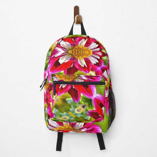 Item preview, Colorful Zinnia Pattern designed and sold by Patternflower.