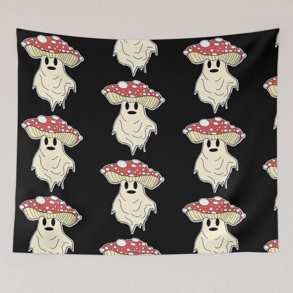 Item preview, Ghosty the Mushroom Ghost designed and sold by ELDigitals.