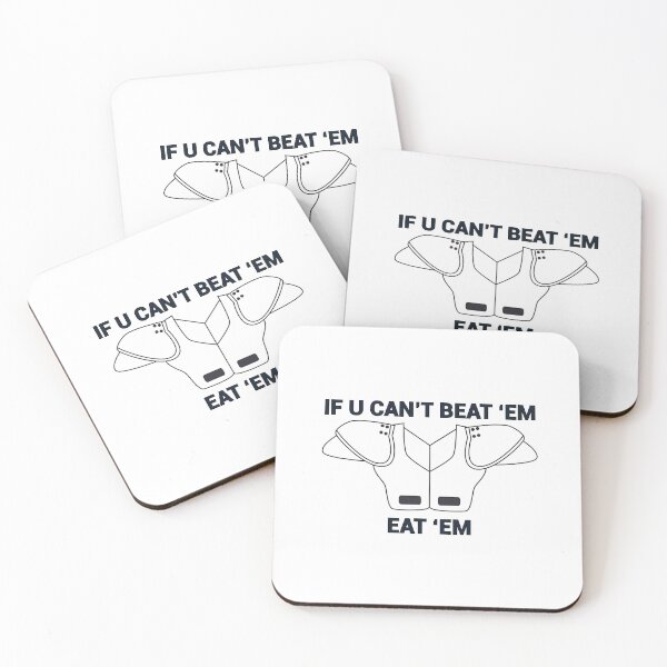 Item preview, if you can't beat 'em eat 'em designed and sold by TheAwesomeMiro.