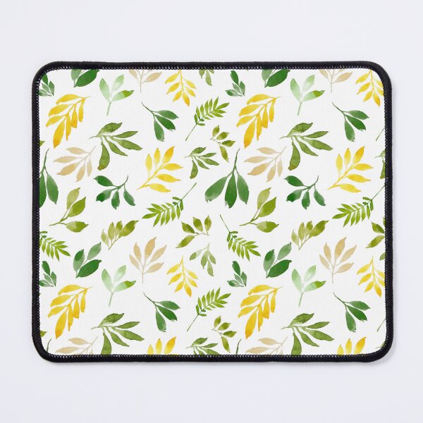 Item preview, Leafy Greens - An assemblage of Yellow and Green Leaves designed and sold by Orly Fuchs Galchen.
