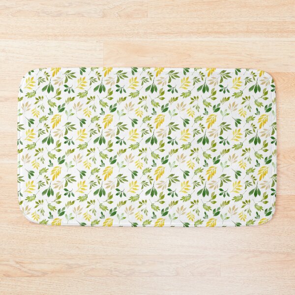 Item preview, Leafy Greens - An assemblage of Yellow and Green Leaves designed and sold by Orly Fuchs Galchen.