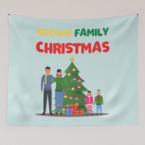 Item preview, Brown Family Christmas Lights Matching Family Pajamas Bingo   designed and sold by JaiMade.