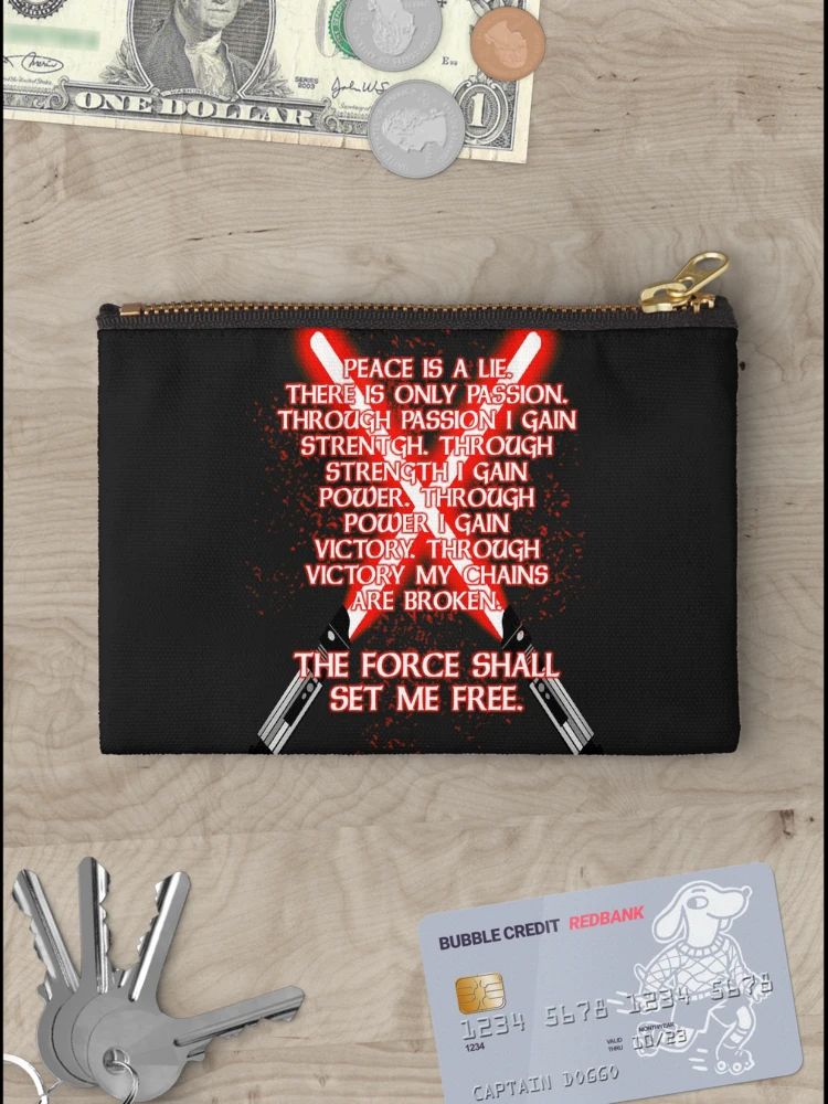 Thumbnail 3 of 4, Zipper Pouch, Sith Code designed and sold by FotoAdik.