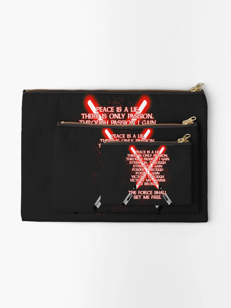 Thumbnail 2 of 4, Zipper Pouch, Sith Code designed and sold by FotoAdik.