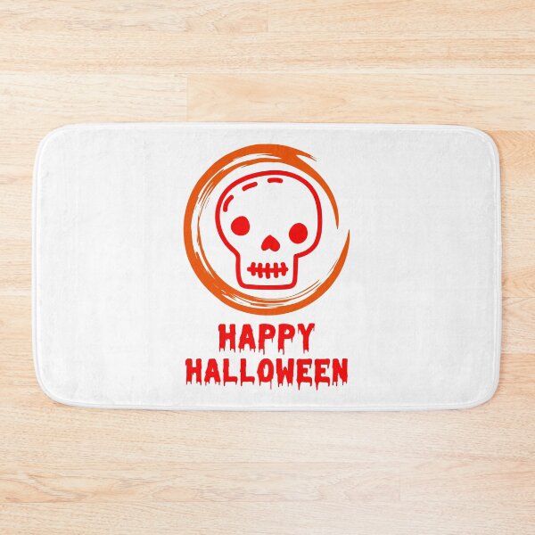 Item preview, Happy Halloween Red Hand drawn cartoon doodle skull - Funny cartoon skull isolate Design designed and sold by WBP Mart.