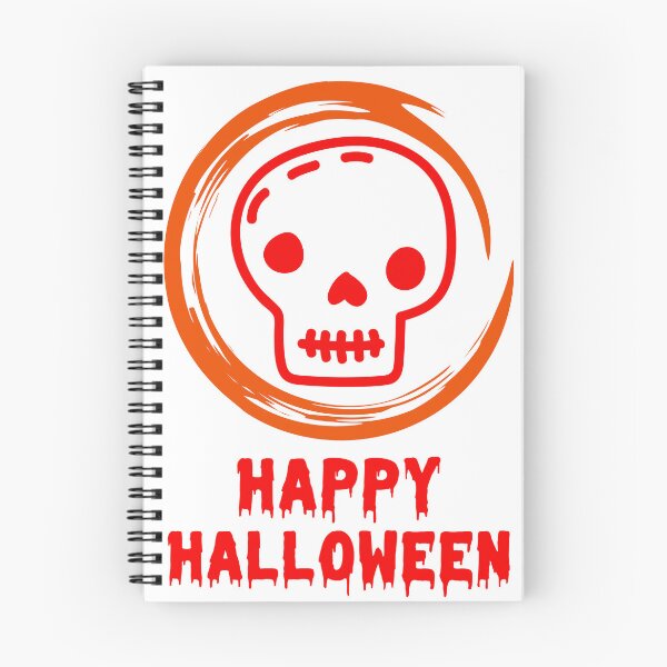 Item preview, Happy Halloween Red Hand drawn cartoon doodle skull - Funny cartoon skull isolate Design designed and sold by WBP Mart.