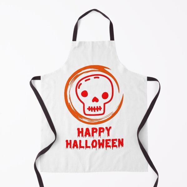 Item preview, Happy Halloween Red Hand drawn cartoon doodle skull - Funny cartoon skull isolate Design designed and sold by WBP Mart.