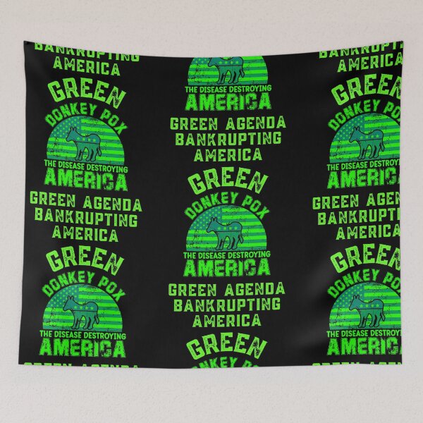 Item preview, Green Donkey Pox designed and sold by WoodburyLake.