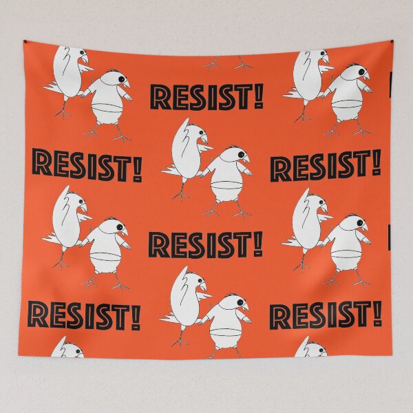 Item preview, Resist, an invitation to think! designed and sold by jofs.