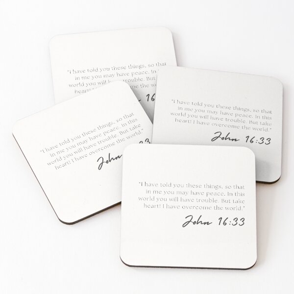 Item preview, John 16:33 designed and sold by successmom.