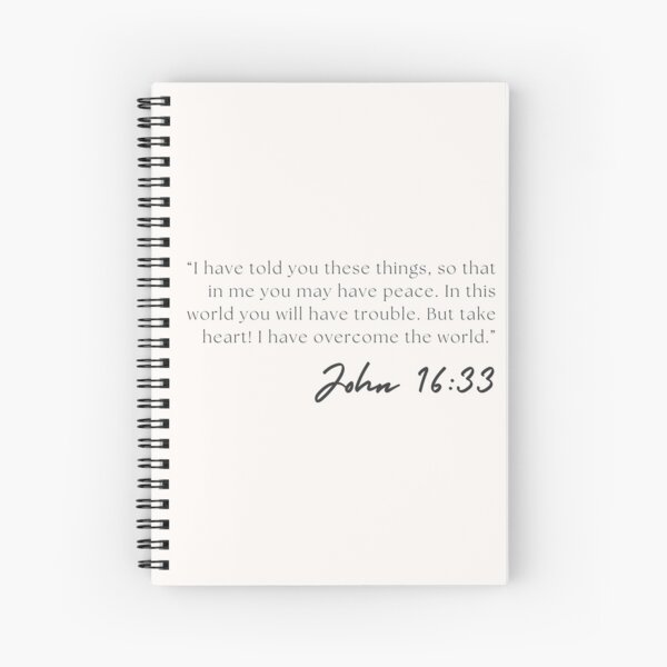 Item preview, John 16:33 designed and sold by successmom.