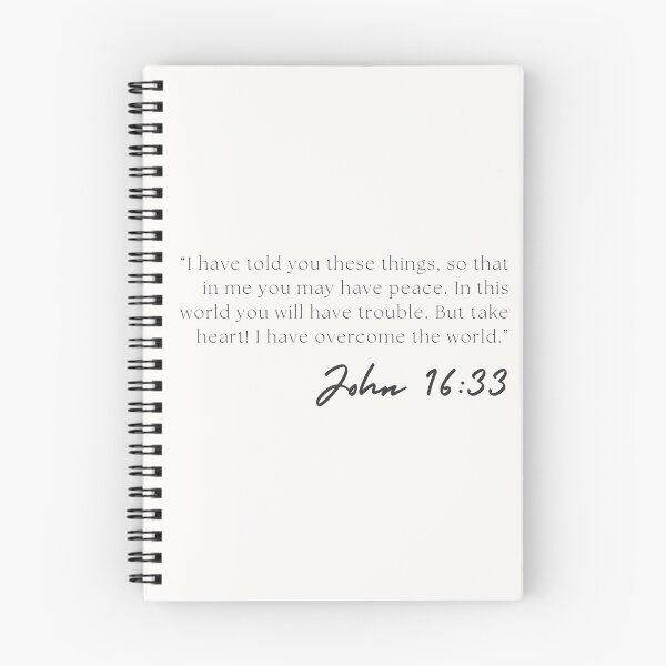 Item preview, John 16:33 designed and sold by successmom.