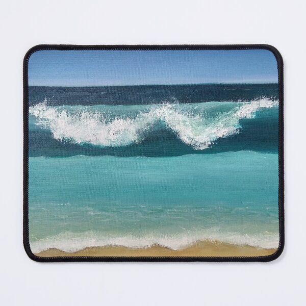 Item preview, I Love The Sea acrylic painting  designed and sold by UnaBonitaArt.