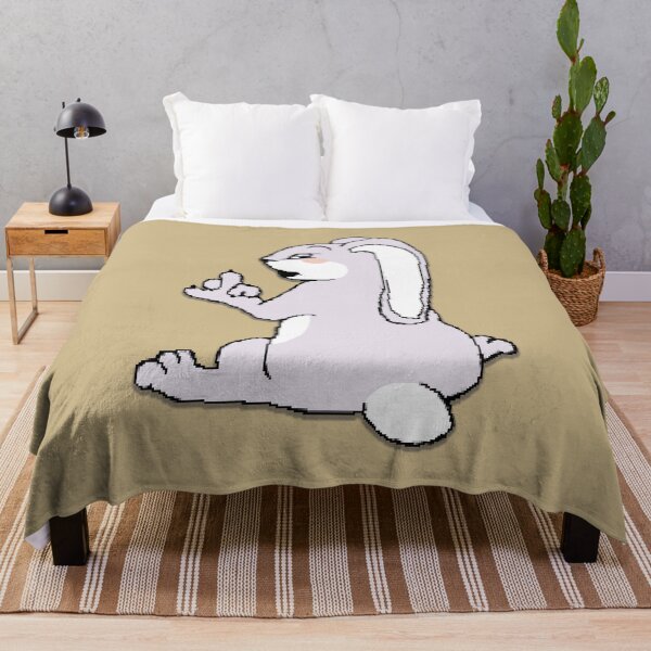 Item preview, Pixel Grumpy Bunny designed and sold by ViewerEqualsPhoton.