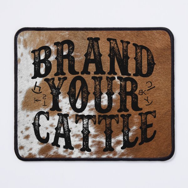 Item preview, Brand Your Cattle - Cattle Brands Accents designed and sold by handsoftime2020.