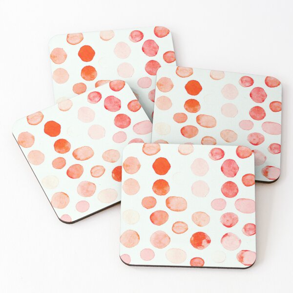 Item preview, Red Big Watercolor Drops designed and sold by Chrismas17.