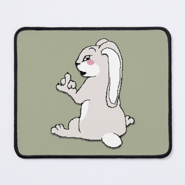 Item preview, Pixel Grumpy Bunny designed and sold by ViewerEqualsPhoton.