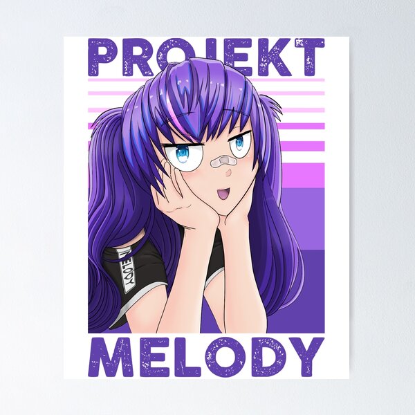 Artikelvorschau, ANIMERCH VSHOJO - PROJEKT MELODIE entworfen und verkauft von SeeTrendShirtt.
