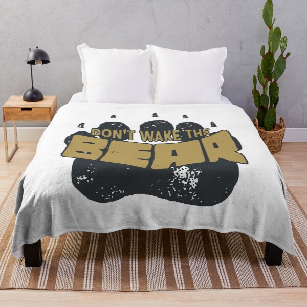 Item preview, don't wake the bear funny footprint designed and sold by Mansn.