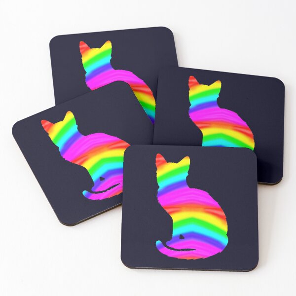 Item preview, Neon Rainbow Kitty  designed and sold by Amanda1775.
