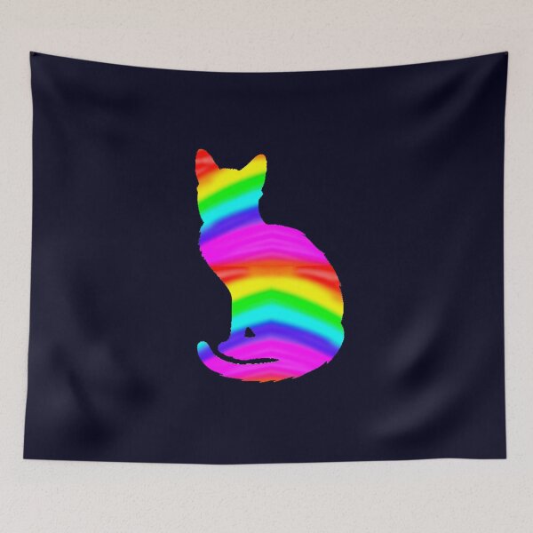 Item preview, Neon Rainbow Kitty  designed and sold by Amanda1775.