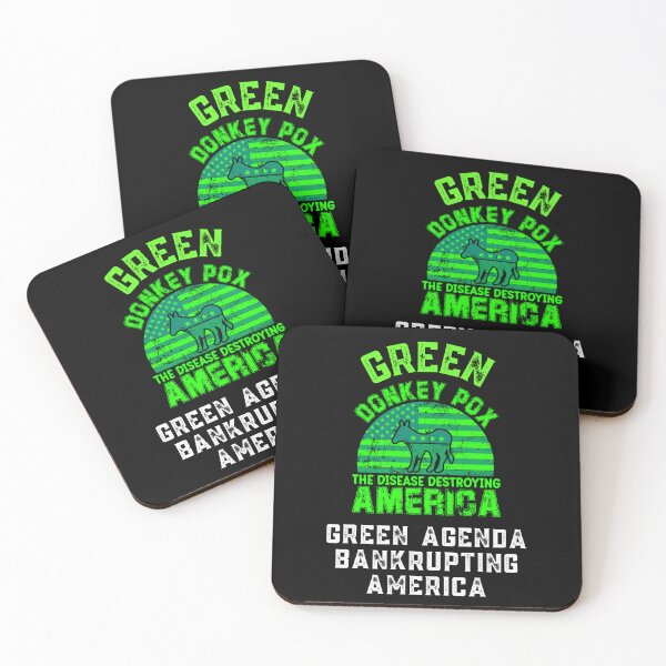 Item preview, Green Donkey Pox designed and sold by WoodburyLake.
