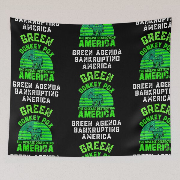 Item preview, Green Donkey Pox designed and sold by WoodburyLake.
