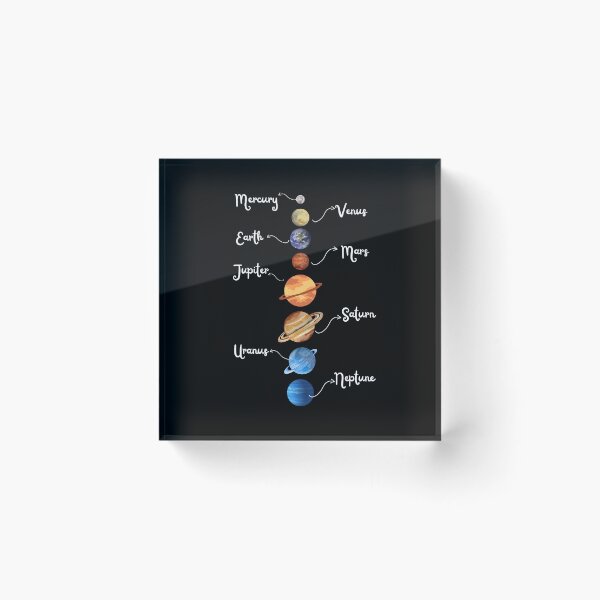 Item preview, Solar System Planets Colour designed and sold by Oorviart.