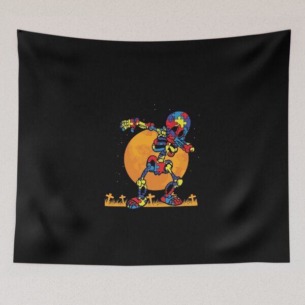 Item preview, halloween skeleton dabing dancing  designed and sold by cartrica.