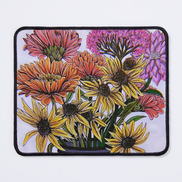 Item preview, Colorful Wildflowers in Mason Jar designed and sold by StudioRosebud.